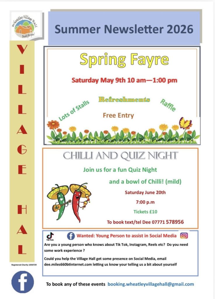 Summer News letter – Part 1